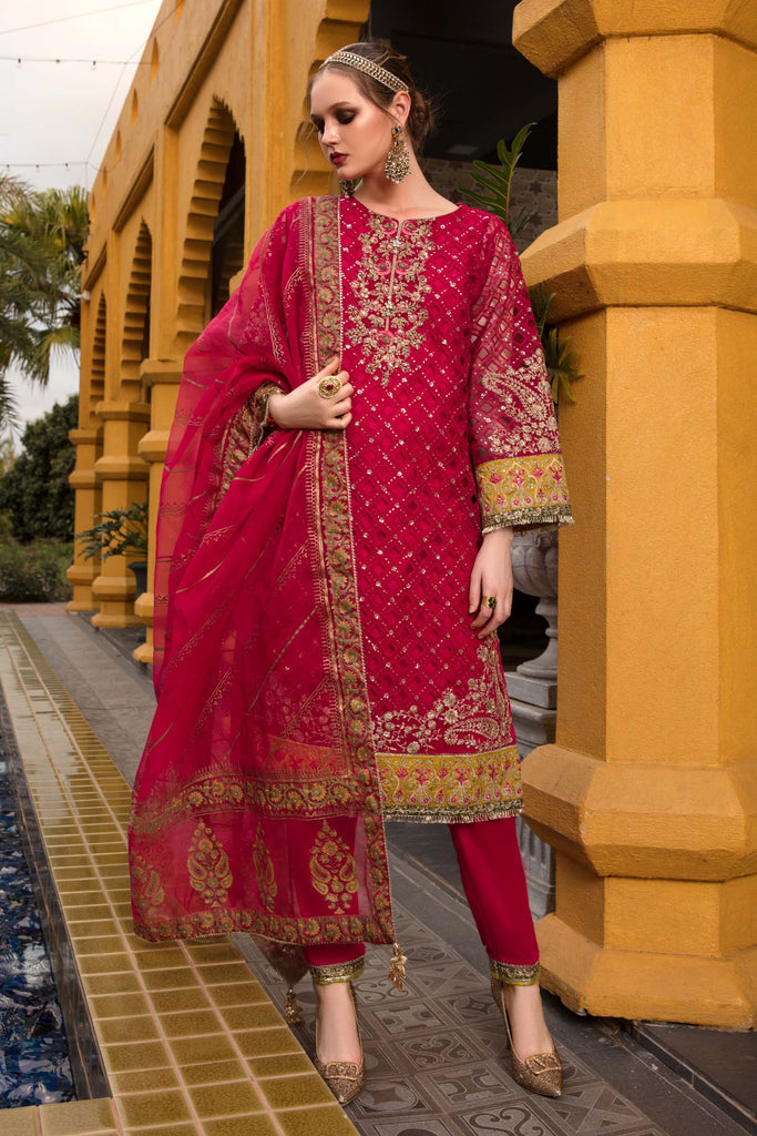 Shocking pink deals color dresses