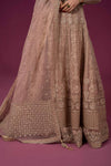 3 Piece Embroidered Organza Suit