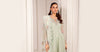 3 Piece Embroidered Organza Suit