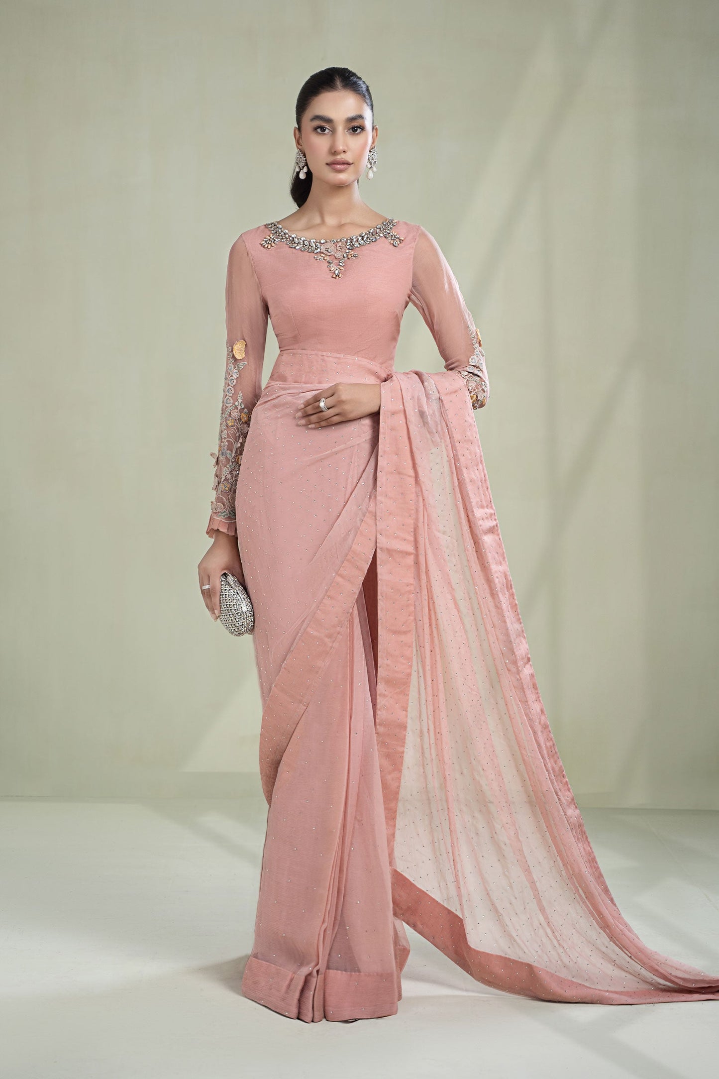 Saree Pink SF-W23-34