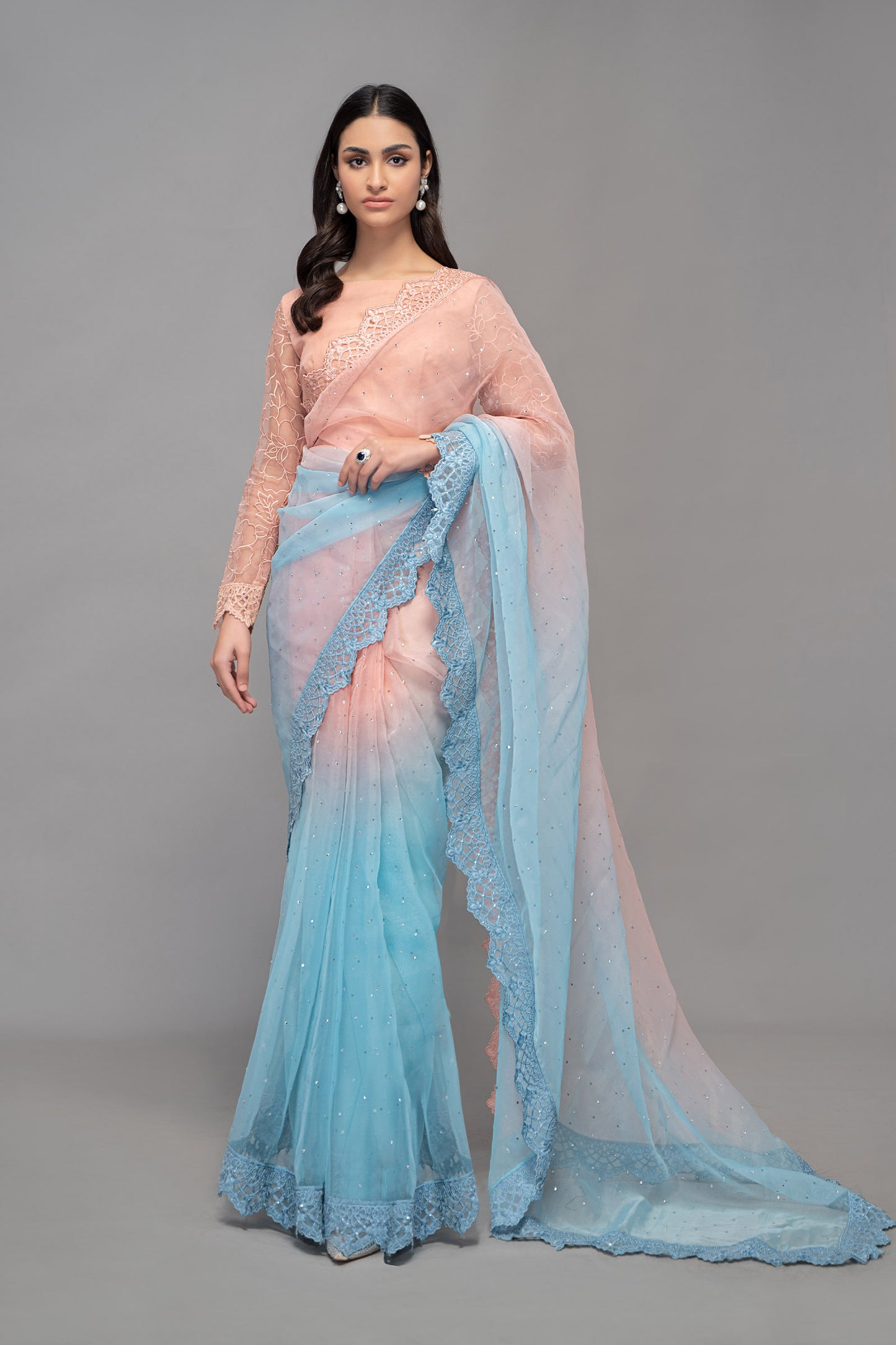 Saree Pink SF-EF23-35
