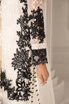 3 Piece Embroidered Organza Suit
