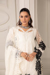 3 Piece Embroidered Organza Suit