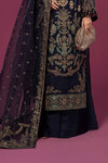 3 Piece Embroidered Organza Suit