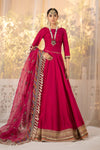 3 Piece Dyed Raw Silk Suit