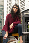 Asymmetrical Sweater (Free Size)