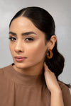 Earrings Brown AER-W21-002