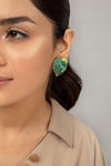 Earrings Green AER-W21-010