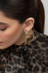 Earrings Green AER-W21-036