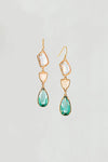 Earrings Green AER-W21-053