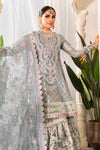 Unstitched MBROIDERED - Pearl Blue and Ash Pink (BD-2403)