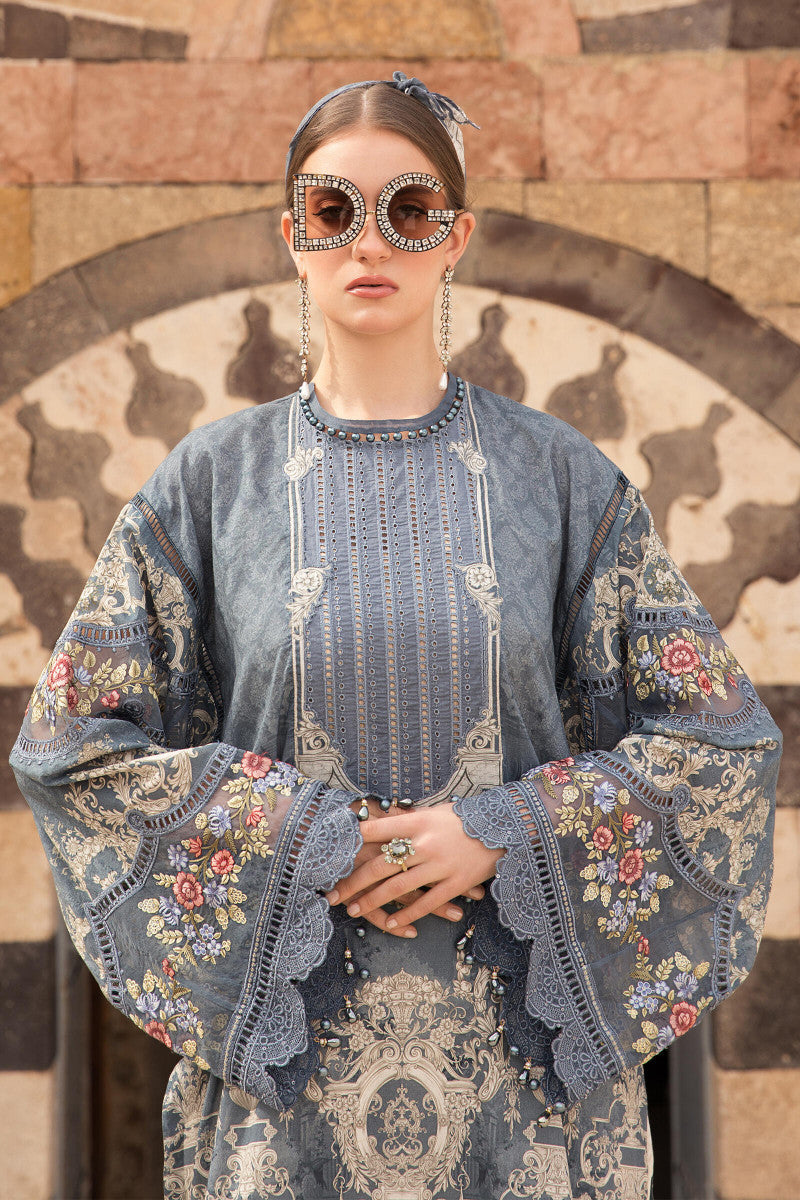 Unstitched Lawn D-2115-B