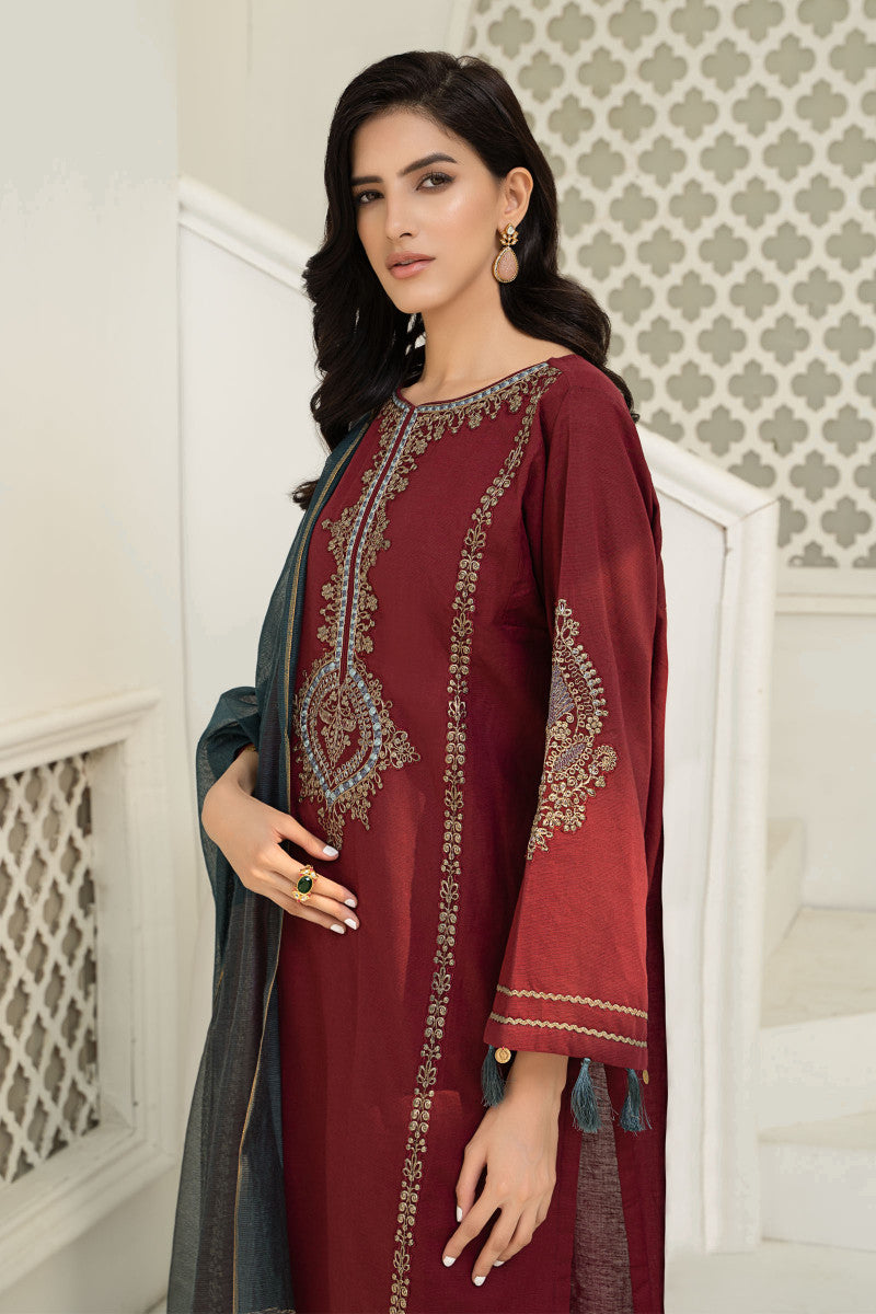 Suit Maroon DW-W22-02
