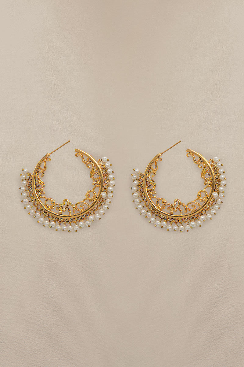 JER-038 Gold hoops