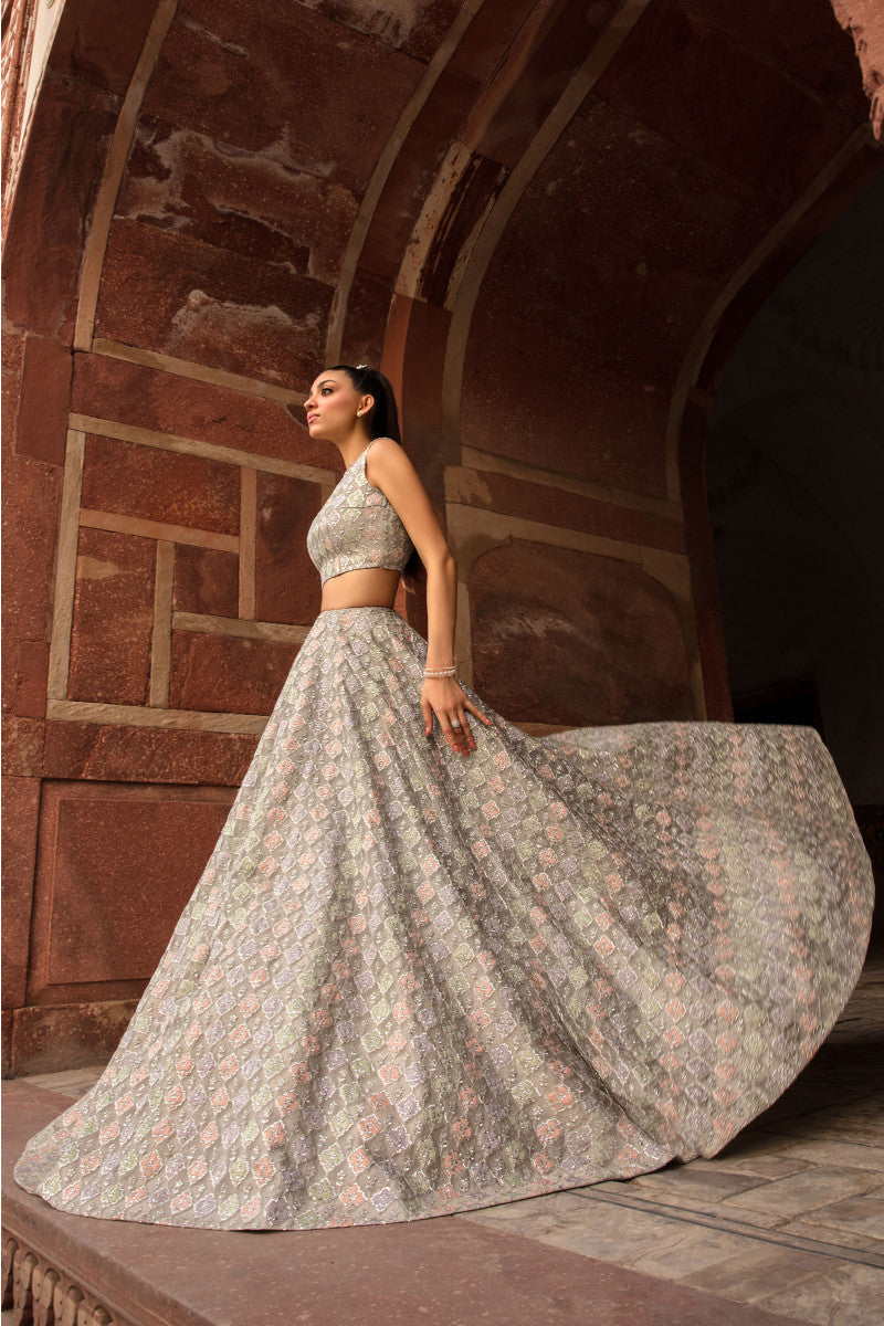 M.Luxe Fabrics LF-307-Silver