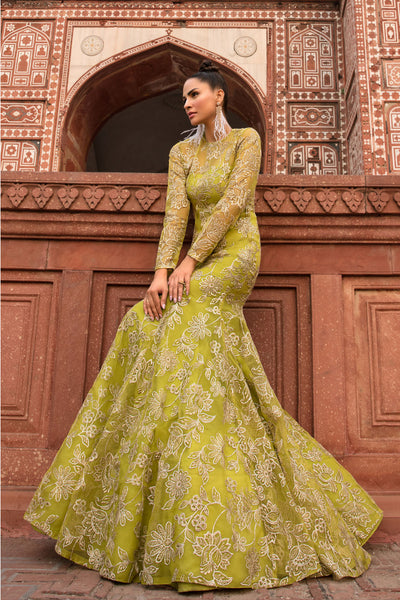 M.Luxe Fabrics LF-320-Olive Green All Products LF00320-OLN-OGN