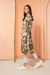 Shirt Leaf Print MB-SS22-133
