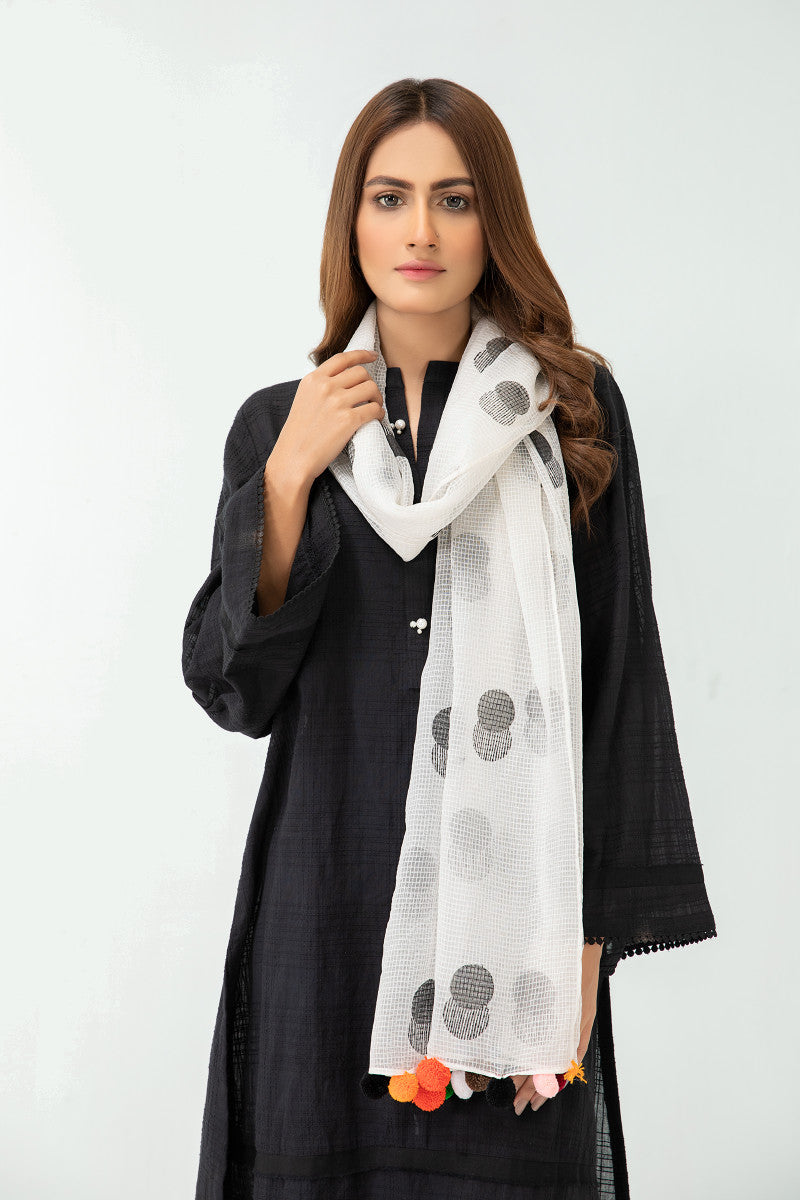 Scarf White MB-SS21-327