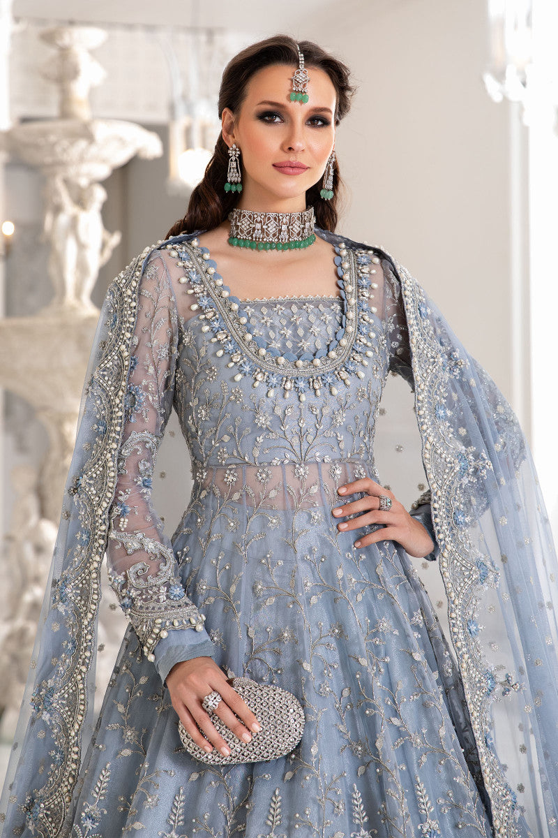 Maria B. Couture Ice Blue MC-041