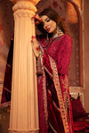 Unstitched Velvet VEL-20-106-Fuchsia Pink